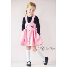 Ani-Mazing Suspender Skirt, Girls Suspender Skirt, Girls Skirt Pattern, Costume Skirt Pattern, Cat, Dog, Bunny, Fox, Easy Sewing Pattern by littlelizardking on Etsy https://www.etsy.com/listing/249450499/ani-mazing-suspender-skirt-girls Girls Skirt Pattern, Girls Skirt Patterns, Skirt Pattern Easy, Skirt Winter, Pattern Cat, Baby Ootd, Girls Skirt, Kids Gown