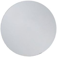 a white round object on a white background