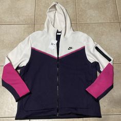 New Nike Sportswear Tech Men's 2xl Rare White Fusia Pink Fleece Hoodie. New With Tags Nike Tech Fleece Duo, Nike Tech Fleece Baby Pink, Nike Tech Fleece Violet, Nike Tech Fleece Canada Goose, Nike Tech Fleece Shop, Rare Nike Tech Fleece, Nike Tech Fleece Matching Couple, Nike Tech On Bed, Tech Fleece Pink