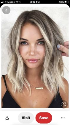 Root Stretch Hair, Root Stretch Hair Blonde, Mid Length Blonde Hair, Shadow Root Blonde, Root Stretch, Stretch Hair, Root Smudge, Blonde Hair With Roots, Mid Length Blonde