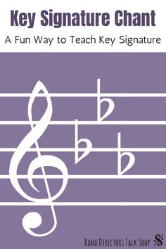 the cover of key signature chart for a fun way to teach keyboard and piano music