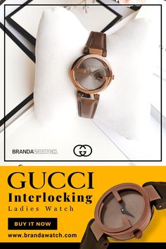 Gucci Interlocking Ladies Watch Watch Case, Water Sports