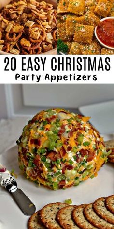 🌟 Sparkle your holiday feast with amazing Christmas party appetizers! Simple recipes and tasty bites ideal for festive gatherings. Check out these creative holiday ideas! #ChristmasPartyAppetizers #HolidayBites Easy Christmas Party Appetizers, Holiday Appetizer Ideas, Christmas Party Appetizers, Make Ahead Christmas Appetizers, Christmas Party Snacks, Easy Christmas Party, Savory Appetizers, Best Christmas Appetizers