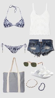 Outfits Outer Banks, Outfit Shuffles, Cute Beach Outfits, Models Off Duty Style, Cute Preppy Outfits, Outer Banks