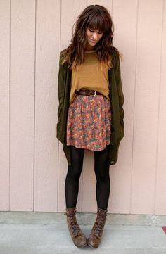 Fits Baddie, Mode Tips, Retro Skirt, Peplum Tops, Autumn Fits, Cute Cardigans, Mode Casual, Looks Street Style