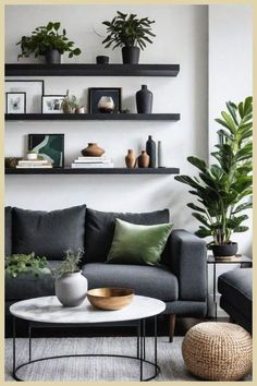 Small Apartment Wall Color Ideas, Living Room Inspiration Plants, Ikea Living Room Inspiration, Masculine Minimalist Living Room, Living Room Designs Small Spaces Cozy, Corner Sofa Living Room Small Spaces, Small Sitting Room Decor, Small Lounge Ideas, Living Room Minimalist Modern