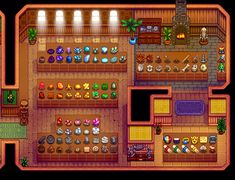 an overhead view of a kitchen and living room in the legend of zeolith