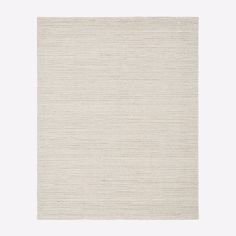 a white rug with lines on it