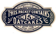 this packet contains 16 oatcakes