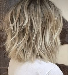 Short Wavy Hairstyles For Women, Choppy Bobs, Blonde Hair Transformations, Choppy Bob Haircuts, Hairstyles Bob, Wavy Bob Hairstyles, Choppy Bob Hairstyles, Wavy Bob