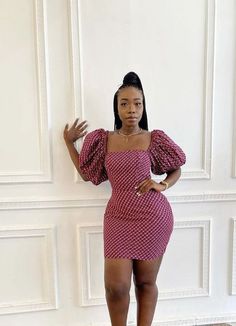 Simple Ankara Short Gown Styles, Chitenge Outfits, Short Gown Styles, Ankara Short, Ankara Short Gown Styles, Traditional African Clothing, Ankara Dress Styles, African Print Dress Ankara