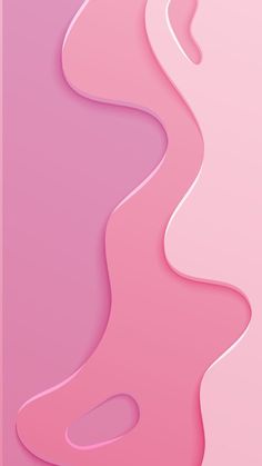 an abstract pink background with wavy shapes