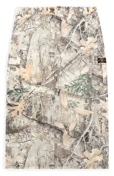 A tree-inspired camo print covers this on-trend maxi skirt complete with a sporty drawcord waist and utility cargo pockets. 36" length Drawcord-toggle waist Cargo flap-patch pockets Unlined 100% polyamide Machine wash, tumble dry Imported Camo Skirt, Realtree Camo, Camo Print, Maxi Skirt, Camo, Nordstrom, Skirt, Quick Saves