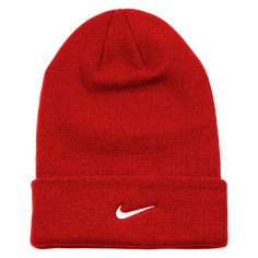 Nike Team Cuffed Beanie. Keep your head warm during those chilly fall games. 100% acrylic. Nike Stock, Soccer Store, Fall Games, Jordan Shoes Girls, Men's Beanies, Cute Beanies, Goalkeeper Gloves, Gucci Hat, Trendy Hat