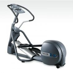 an exercise bike is shown with the handlebars and seat up to the side