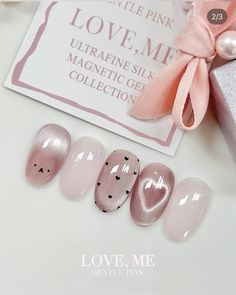 Nails Collection, Korean Nail, Korean Nail Art, Beauty Makeup Tutorial, Nails Aesthetic, Nail Box, Nails Desing, Clean Nails