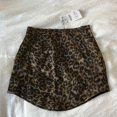 Zara Mini Skirt Nwt Size: Xs Satin Material; Dark Green Animal Print Concealed Zip On Side Fitted Leopard Print Mini Bottoms, Casual Fitted Leopard Print Mini Skirt, Fitted Leopard Print Mini Skirt For Night Out, Fitted Leopard Print Skirt, Fall Leopard Print Fitted Mini Skirt, Zara Fitted Mini Bottoms, Trendy Fitted Leopard Print Skirt, Casual Leopard Print Party Bottoms, Fitted Leopard Print Mini Skirt For Summer