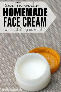 I Moisturizer Diy, Homemade Face Moisturizer, Diy Face Cream, Diy Face Moisturizer, Diy Moisturizer, Homemade Moisturizer, Homemade Face Cream, Face Scrub Homemade, Moisturizing Face Cream