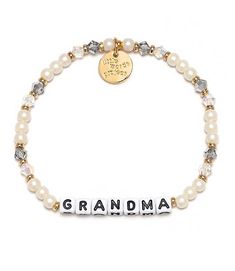 A heartfelt symbol of love and wisdom, our Grandma Bracelet celebrates the cherished bond shared with grandmothers. This item can only be exchanged or returned by mail. Loft Little Words Project Grandma Stretch Bracelet Size Small/Medium Women's by Loft Size Regular - S/M Multicolor Women's Little Words Project, Grandma Bracelet, Love Symbols, Bead Crafts, Stretch Bracelet, Bracelet Sizes, Stretch Bracelets, Of Love, Loft