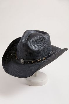 click to expand Western Hat Styles, Hat Styles, Straw Cowboy Hat, Western Hat, Outdoor Cafe, Hat Band, Cowboy Hat, Western Style, Straw Hat