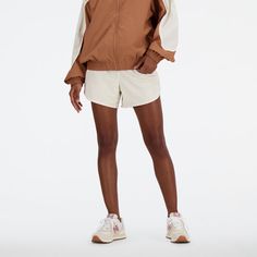 A comfort-first  modern take on the classic mesh running short. White Athletic Shorts For Running Errands, Mesh Short, Running Short, Mesh Shorts, New Balance Women, Linen Women, Short Outfits, New Balance, Size Large