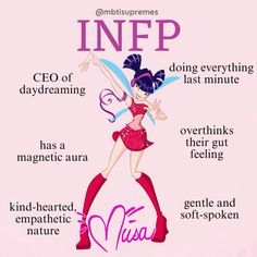 #infp #infppersonality #infpaesthetic #musa #winxmusa #winxbloom #intjwoman #mbti #mbtipersonalities #infpcore #pink Infp Girl, Infp Vibes, Infp Aesthetic, Intj Infp, Infp Mbti, Infp Woman