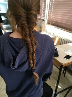 Autumn Hairstyles, Braid Fishtail, Pinterest Hair, Hair Stylies, Haircuts Straight Hair, Easy Hairstyles For Long Hair, Cut My Hair, Hair Inspo Color