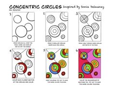 the instructions for how to draw circles