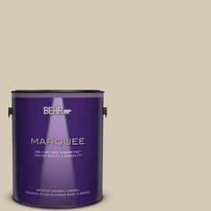 the behr marquee paint is shown in an orange and yellow color scheme