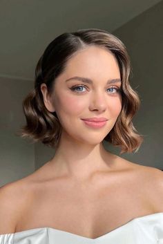 Formal Hairstyles For Short Hair, Guest Hair, Bridesmaid Hair Makeup, Bridal Hair And Makeup, Formal Hairstyles