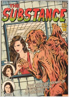 an old comic book cover with a woman and two dogs