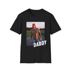 This funny Morgan Wallen Daddy T-Shirt is perfect for anyone looking to add a touch of humor to their wardrobe. Made from soft and durable ring-spun cotton, this unisex t-shirt offers a comfortable fit for year-round wear. The classic crew neckline and versatile style make it suitable for any occasion, whether casual or formal. Ideal for fans of Morgan Wallen or anyone who enjoys a good laugh. Product features - Made from durable ring-spun cotton for all-year wear - Classic fit with crew neckline for versatile styling - Ethically grown and harvested US cotton for sustainable production - Variety of fabric blends available for different color options - Tear-away label for ultimate wearing comfort Care instructions - Do not dryclean - Machine wash: warm (max 40C or 105F) - Do not bleach - Tu Funny Morgan Wallen, Lover Concert, Elsa Shirt, Concert T Shirt, Morgan Wallen, Music Tees, Concert Shirts, Gift For Music Lover, Music Lover