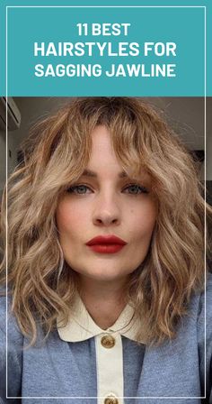 Haircut For Big Jawline Women, Square Jawline Hairstyles, Hairstyles For Weak Jawline, Hairstyles For Long Necks, Haircuts For Sagging Jowls, Best Hair For Double Chin, Haircuts For Long Necks, Hairstyles For No Jawline, Hair For Big Foreheads For Women