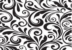 an abstract black and white background with swirls