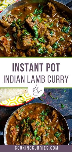 Moist and tender chunks of lamb in a spicy rich curry sauce, all made easy in the Instant Pot. Make this Instant Pot Indian Lamb Curry at home faster than you can order a take out / delivery from your favorite Indian restaurant. This is also Whole30 and Paleo compliant. #InstantPot #InstantPotRecipes #IndianLambCurry #InstantPotCurry #InstantPotIndianFood #InstantPotIndianRecipes #IndianFood #CookingCurries #CurryRecipe #Whole30 #Paleo #IndianWhole30 Lamb Bhuna, Pressure Cooker Lamb, Indian Lamb Curry, Bhuna Gosht, Instant Pot Indian Recipes, Lamb Curry Recipes, Cooking Lamb, Instant Pot Indian, Rogan Josh