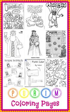 the free coloring pages for kids to color in with their own pictures and text on it