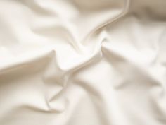 the white fabric is very soft and smooth