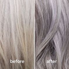 Reduce unwanted yellow tones and brassy hair, with Silver Glow. Our seven grey toners help you enhance your perfect grey hair. Ion Icy White Toner Before And After, Gray Hair Toner Silver, White Grey Hair Color, Toner For Grey Hair Natural, Toning Grey Hair, Gray Toner For Hair, Toner For Gray Hair, Grey Hair Color Formula, Tone Grey Hair