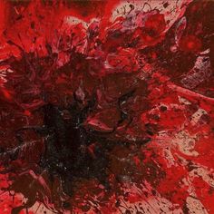 Art Bizarre, Blood Drop, Drip Art, Horror Decor, Blood Art, Fluid Acrylic Painting, Fluid Acrylics, Red Aesthetic, Horror Art