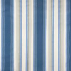 a blue and white striped wallpaper with vertical stripes on it's surface,