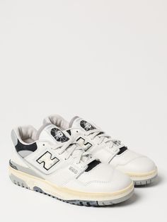 Sneakers NEW BALANCE Woman color White White New Balance Sneakers, White New Balance Lyst, White New Balance, Sneakers New Balance, Balance Sneakers, New Balance Women, New Balance Sneakers, Italian Fashion Designers, Woman Colour