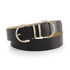 This Women's Multi Metal Keeper Belt is great for everyday wear!This Women's Multi Metal Keeper Belt is great for everyday wear! How do you accessorize? Check out our ACCESSORIES GUIDE for essential tips to elevate your style with must-have accessories.FEATURES Double D-ring Silver-tone finish Fits up to size 38 waistFABRIC & CARE Polyurethane Spot clean Imported Size: X Large. Color: Black. Gender: female. Age Group: adult. Accessories Guide, Girls 21st, Madden Girl, D Ring, Ring Silver, Belts For Women, Gender Female, Age Group, Silver Tone