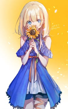 An Anime, Blonde Hair, The Story, Sunflower, Wattpad, Blonde, Hair, Anime