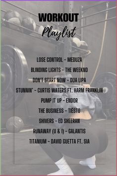 Crush your workout goals with this high-energy playlist. These upbeat tracks will keep you motivated, one sweat at a time. Workout Playlist Names, Gym Music Playlist, Don't Start Now Dua Lipa, Gym Playlist, Gym Songs, Workout Music Playlist, Girl Power Playlist, Workout Goals, Workout Songs