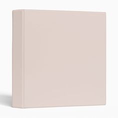 a white binder on a white background