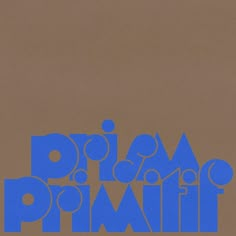 a blue sign that says pimpi populifi on the side of a brown wall