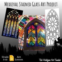 the medieval stained glass art project