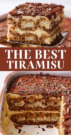 the best tiramu cake recipe ever