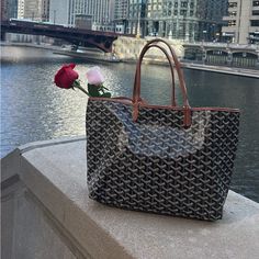 In Excellent Condition, Pre Loved . No Signs Of Wear. Goyard St Louis Pm, Goyard Bag, Black Tan, Black And Tan, Womens Tote Bags, St Louis, Signs, How To Wear, Black