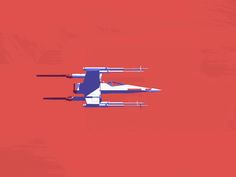 two fighter jets flying side by side on a red background